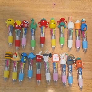 Colorful Character Pen Set for Kids